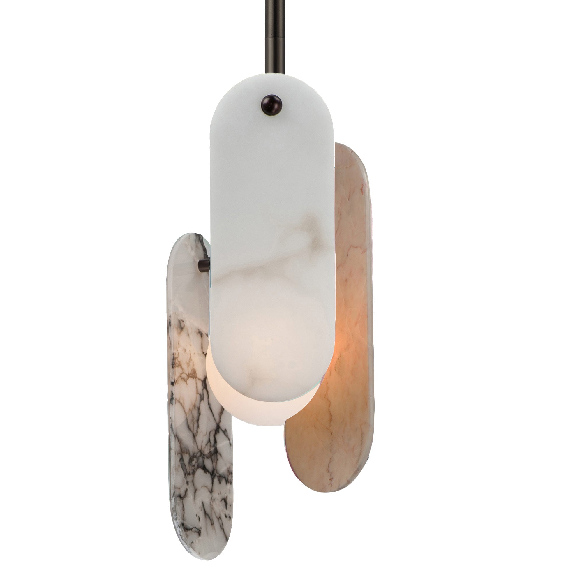 Megalith LED Pendant bronze