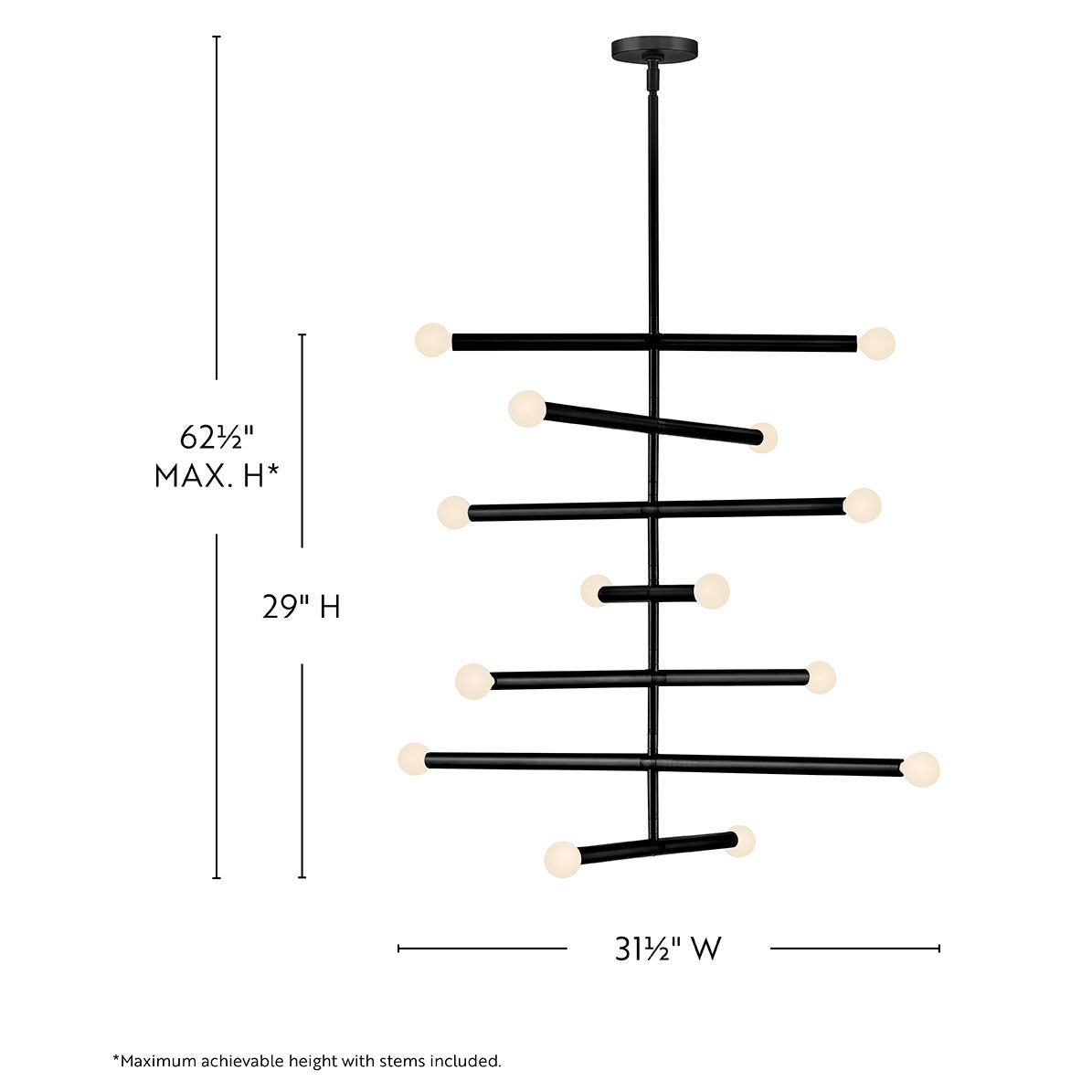 Millie Large Multi Tier Chandelier