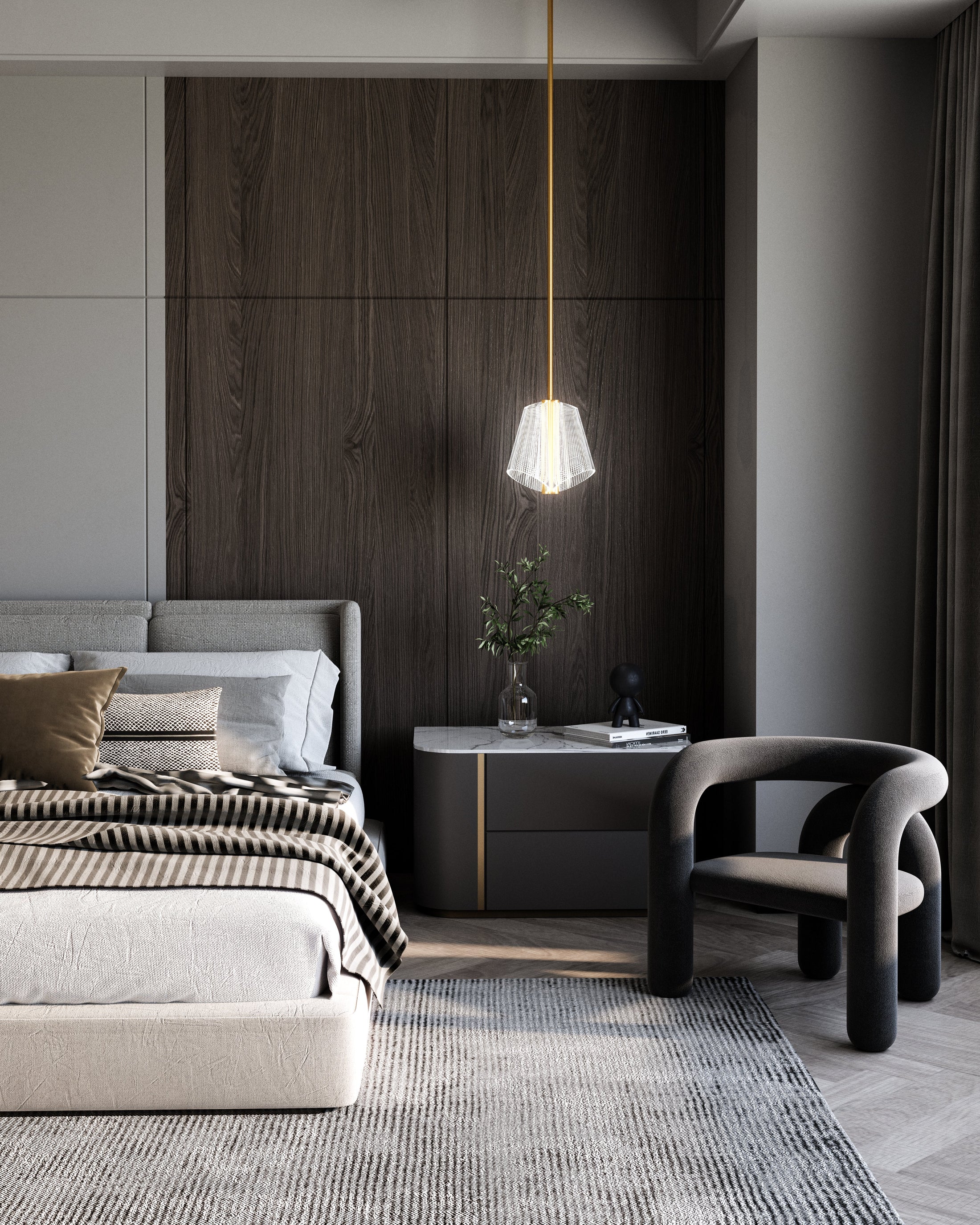 Mulberry LED Pendant