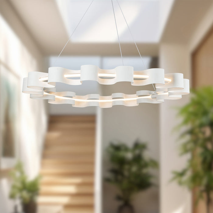 Nami LED Chandelier by Kuzco Lighting