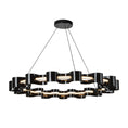 Load image into Gallery viewer, Nami LED Chandelier in Gloss Black Finish | Kuzco Lighting
