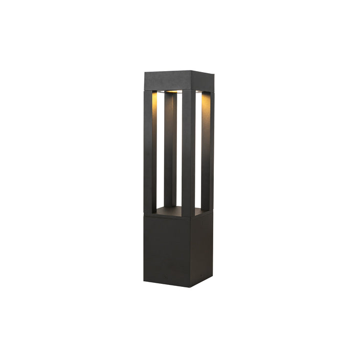 Napa LED Exterior Bollard in Black Finish | Kuzco Lighting