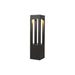 Napa LED Exterior Bollard in Black Finish | Kuzco Lighting
