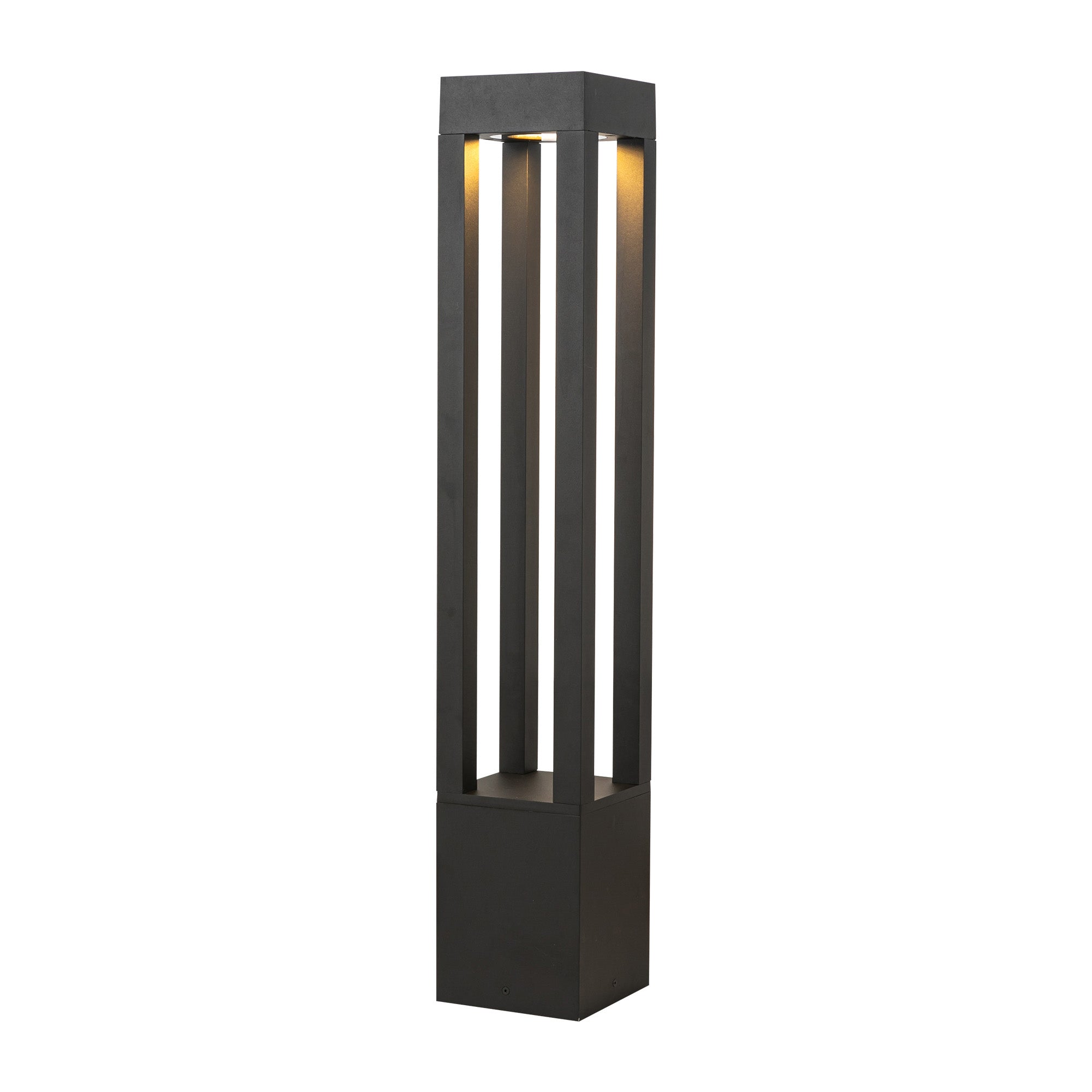Napa LED Exterior Bollard in Black Finish | Kuzco Lighting