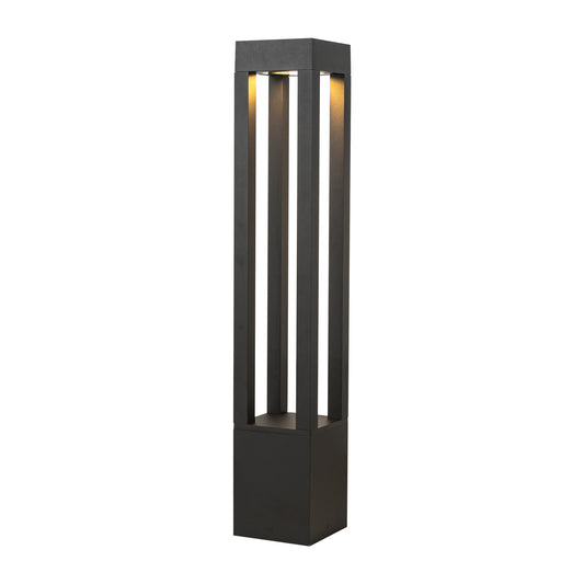 Napa LED Exterior Bollard in Black Finish | Kuzco Lighting