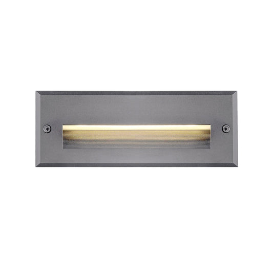 Newport LED Exterior Wall/Step Light in Gray Finish | Kuzco Lighting