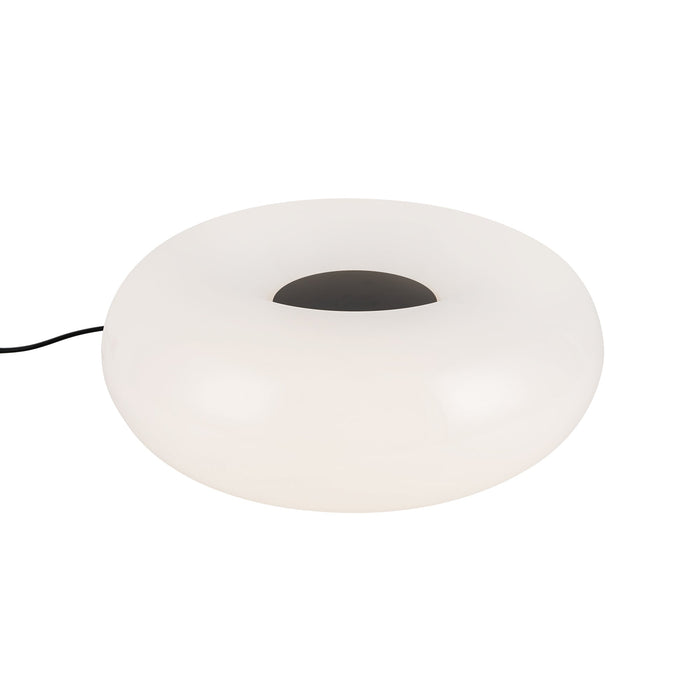 Nimbus LED Table Lamp in Black/Opal Glass Finish | Kuzco Lighting