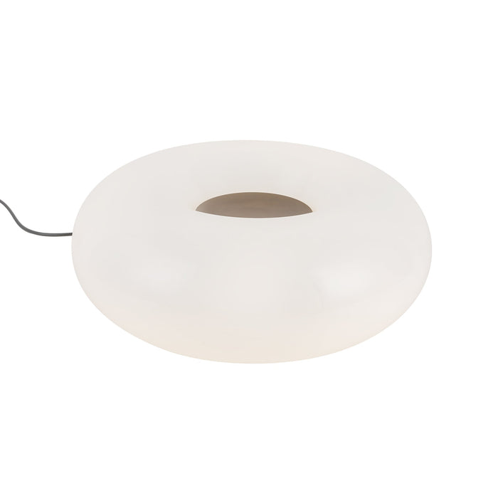 Nimbus LED Table Lamp in Vintage Brass/Opal Glass Finish | Kuzco Lighting