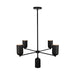 Nola Chandelier in Black Finish | Kuzco Lighting