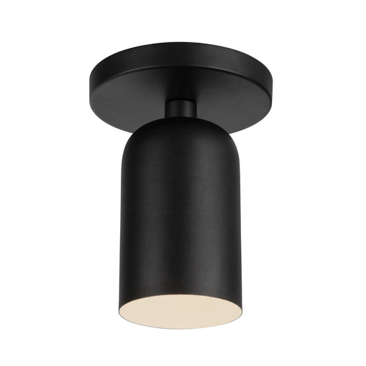 Nola Semi-Flush  in Black Finish | Kuzco Lighting