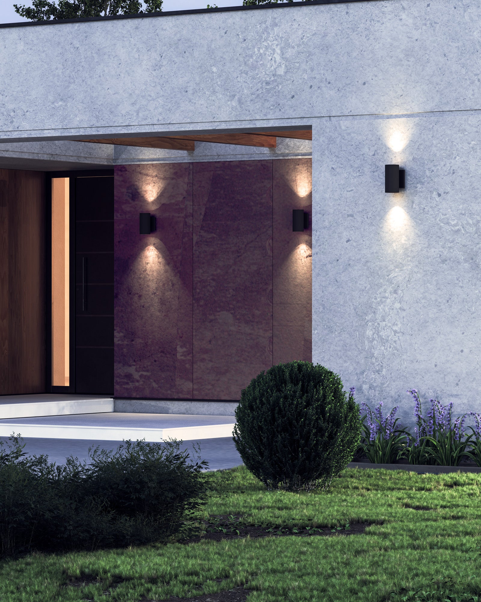 Lund LED Outdoor Wall Sconce