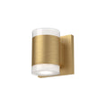 Load image into Gallery viewer, Norfolk LED Wall Sconce in Brushed Gold Finish | Kuzco Lighting
