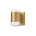 Norfolk LED Wall Sconce in Brushed Gold Finish | Kuzco Lighting