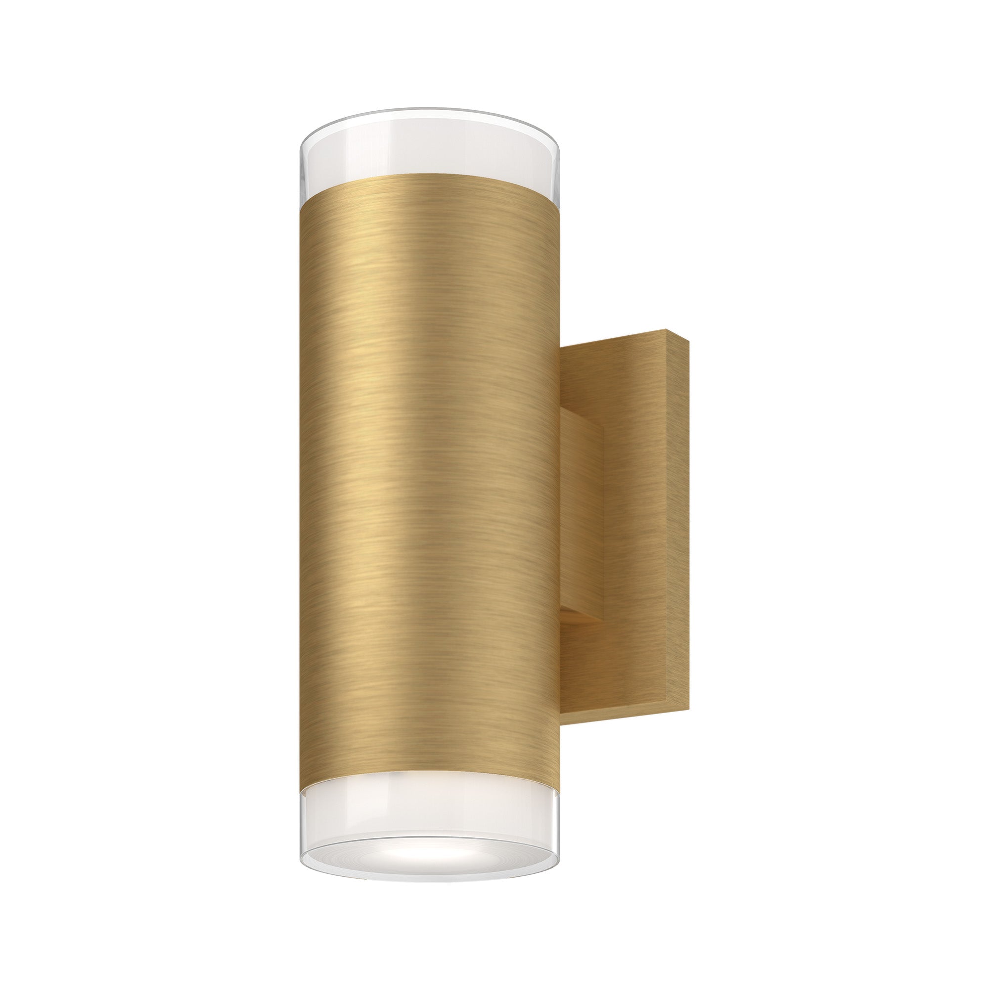 Norfolk LED Wall Sconce in Brushed Gold Finish | Kuzco Lighting
