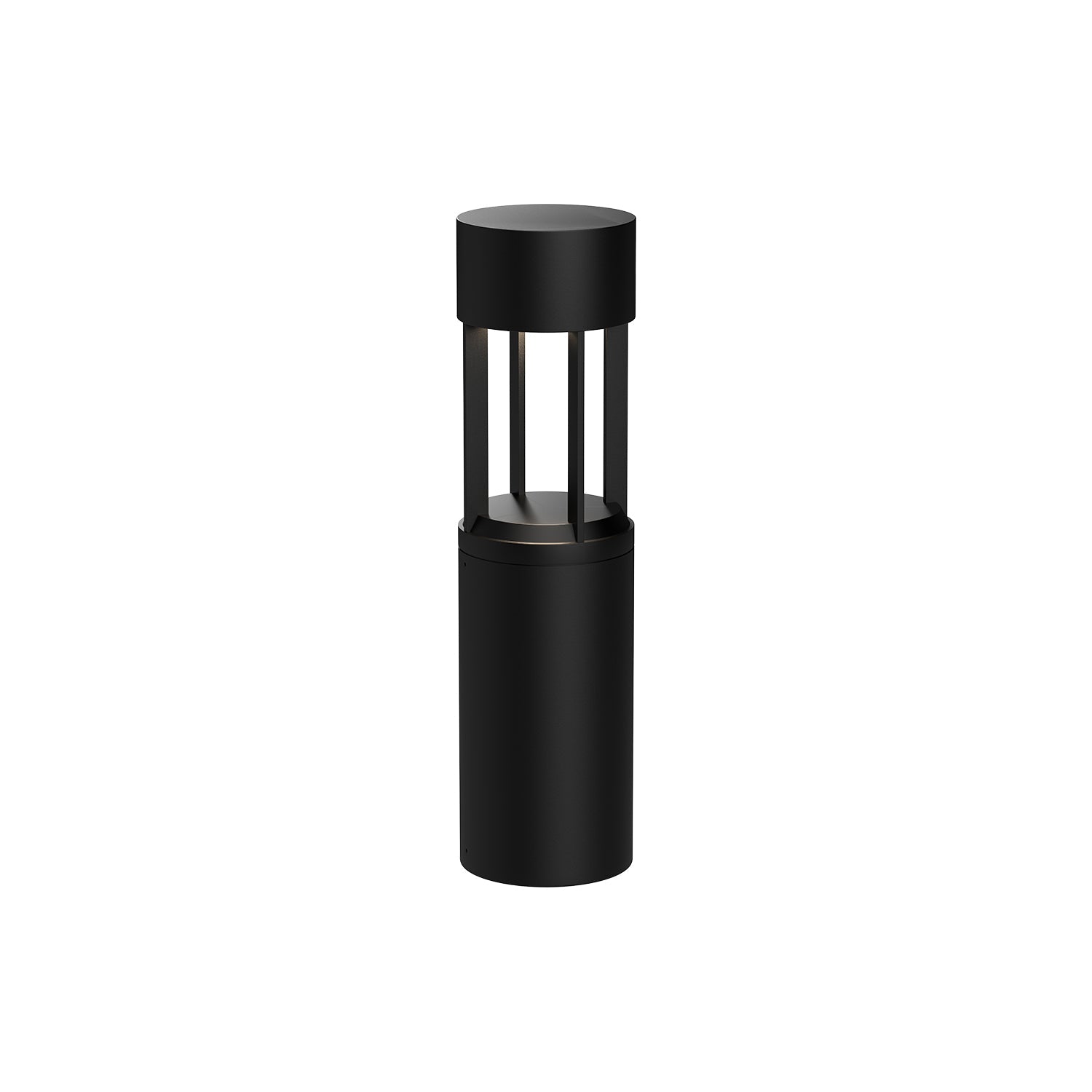 Novato LED Exterior Bollard in Black Finish | Kuzco Lighting