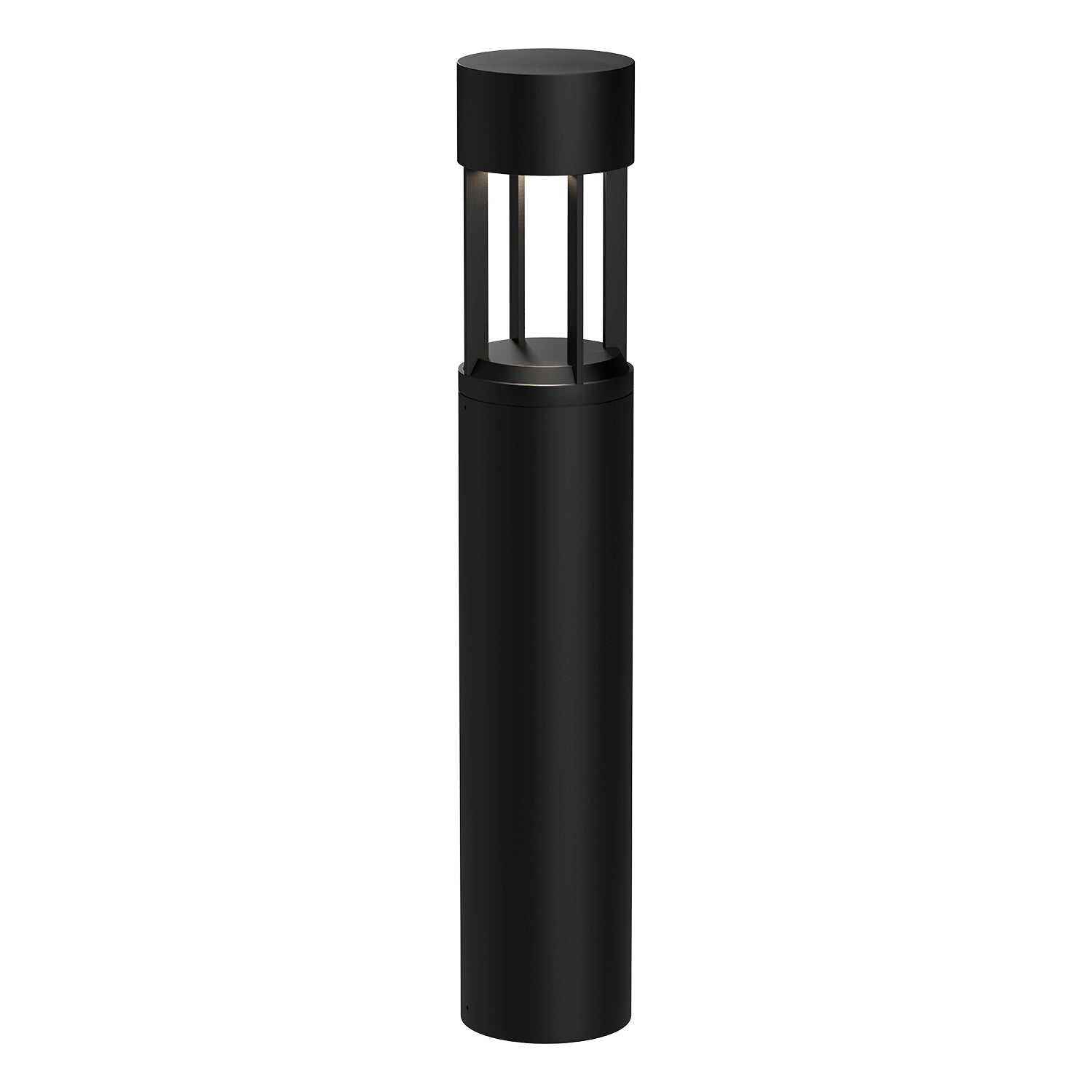 Novato LED Exterior Bollard in Black Finish | Kuzco Lighting