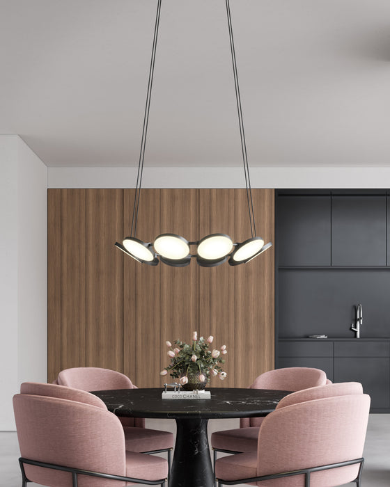 Novel LED Chandelier by Kuzco Lighting