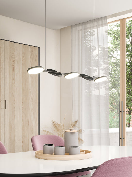 Novel LED Linear Suspension by Kuzco Lighting