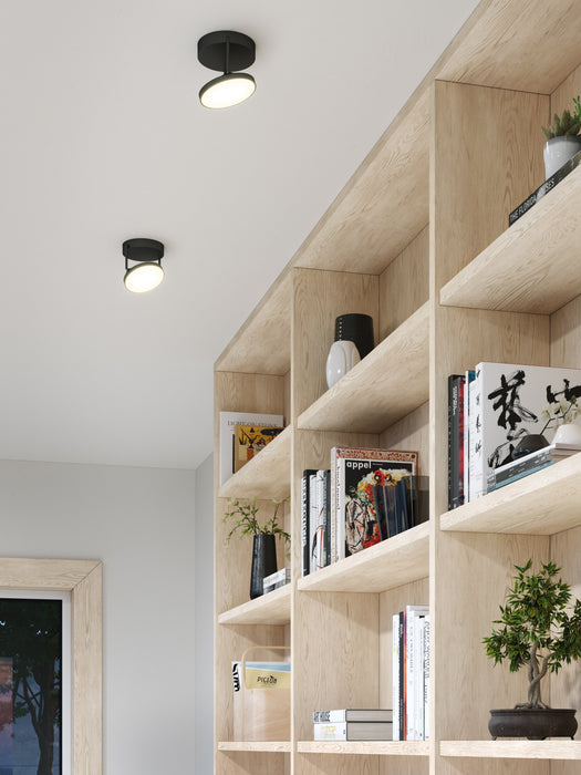 Novel LED Semi-Flushmount by Kuzco Lighting