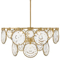 Load image into Gallery viewer, Nala Chandelier - Heritage Brass
