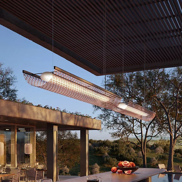 Nans Balis Outdoor LED Linear Suspension display