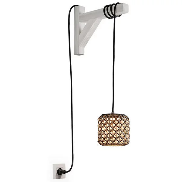 Nans Outdoor LED Plug-In Mini Pendant