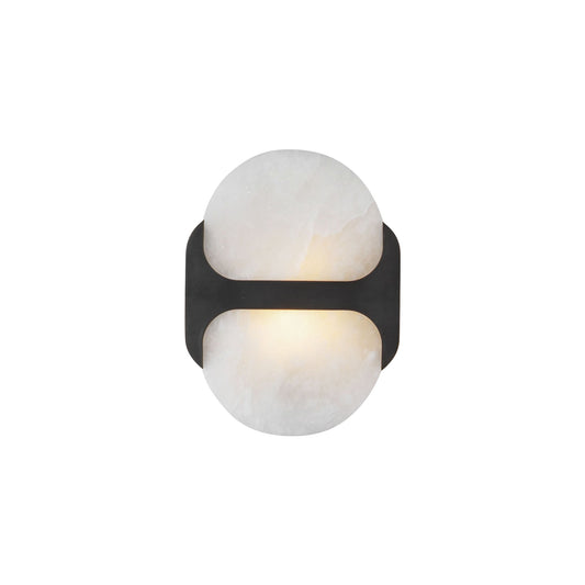 Odin 9-in Urban Bronze/Alabaster Socket Wall Vanity by Alora Lighting | WV357109UBAR | Alora Lighting