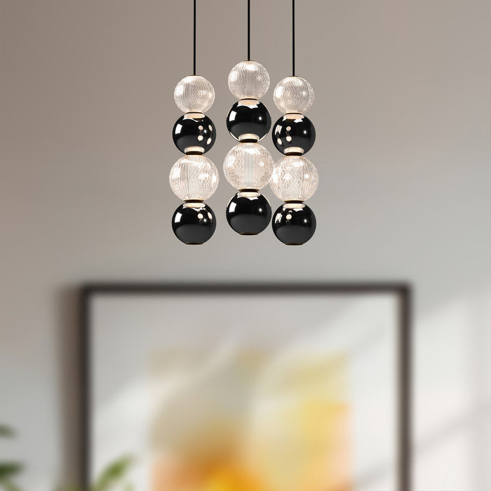Onyx Multi-Light Pendant by Alora Lighting