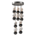 Load image into Gallery viewer, Onyx 15-in Polished Nickel LED Multi Pendant by Alora Lighting | MP321805PN | Alora Lighting
