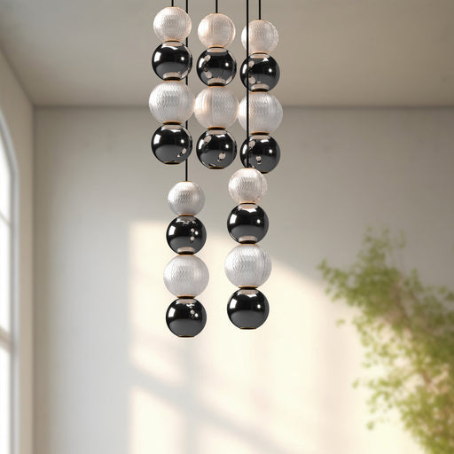 Onyx Multi-Light Pendant by Alora Lighting