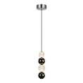 Load image into Gallery viewer, Onyx 5-in Polished Nickel LED Pendant by Alora Lighting | PD321815PN | Alora Lighting
