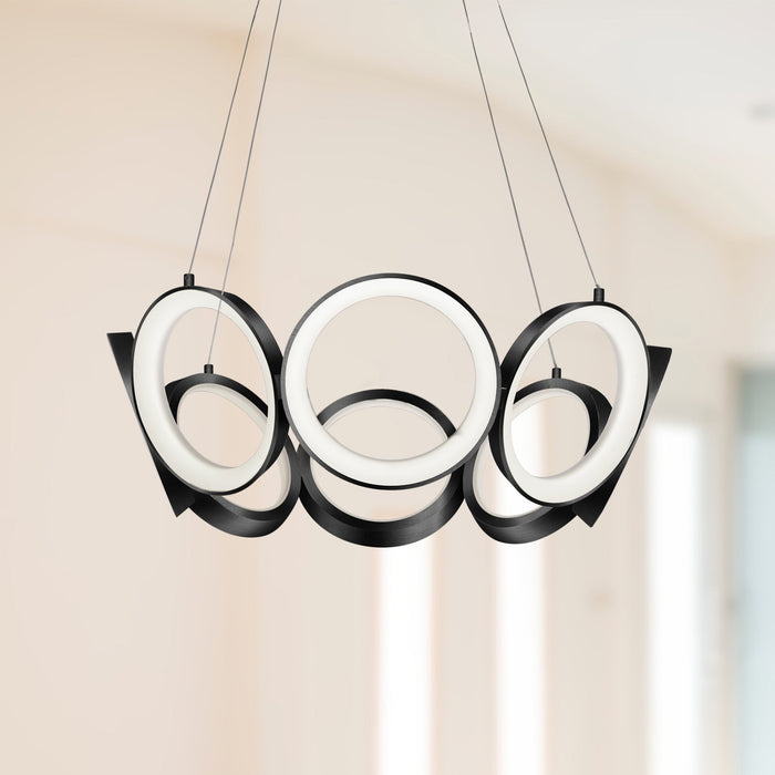Oros LED Chandelier by Kuzco Lighting