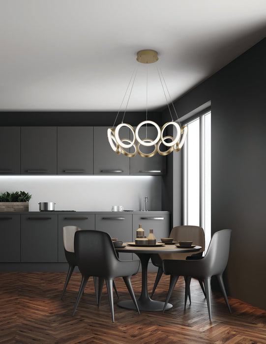 Oros LED Chandelier by Kuzco Lighting