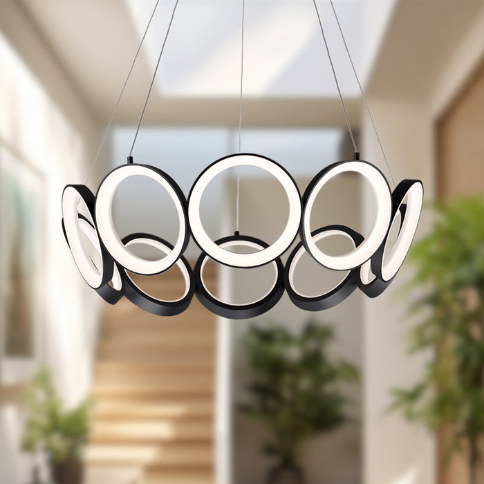 Oros LED Chandelier by Kuzco Lighting