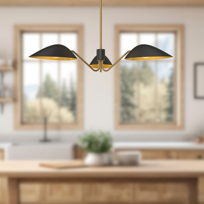 Oscar Pendant by Alora Lighting