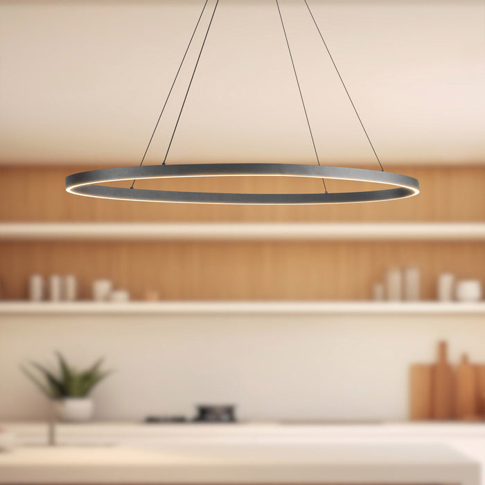 Ovale LED Linear Pendant by Kuzco Lighting