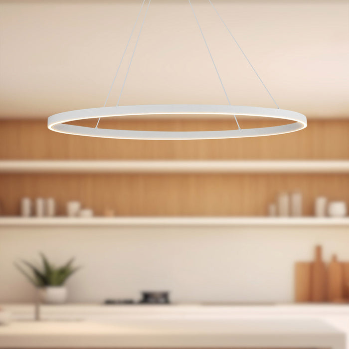 Ovale LED Linear Pendant by Kuzco Lighting
