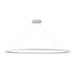 Ovale LED Linear Pendant in White Finish | Kuzco Lighting