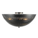 Overland 18-in Urban Bronze Flush Mount