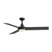 Owens LED Fan in Matte Black Finish | Kuzco Lighting