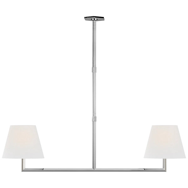 Olivier Linear Suspension Polished Nickel