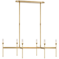 Load image into Gallery viewer, Overture Medium Downlight & Uplight Linear Chandelier
