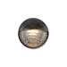 Palais 6-in Ribbed Glass/Urban Bronze LED Wall/Vanity by Alora Lighting | WV330106UBCR | Alora Lighting