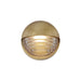 Palais 6-in Ribbed Glass/Vintage Brass LED Wall/Vanity by Alora Lighting | WV330106VBCR | Alora Lighting
