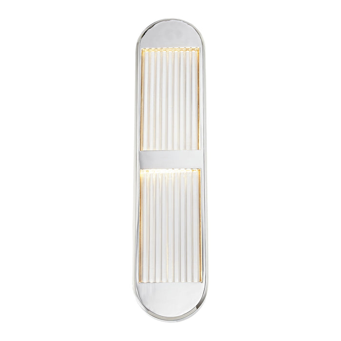 Palais 24-in Polished Nickel LED Wall/Vanity by Alora Lighting | WV330324PN | Alora Lighting