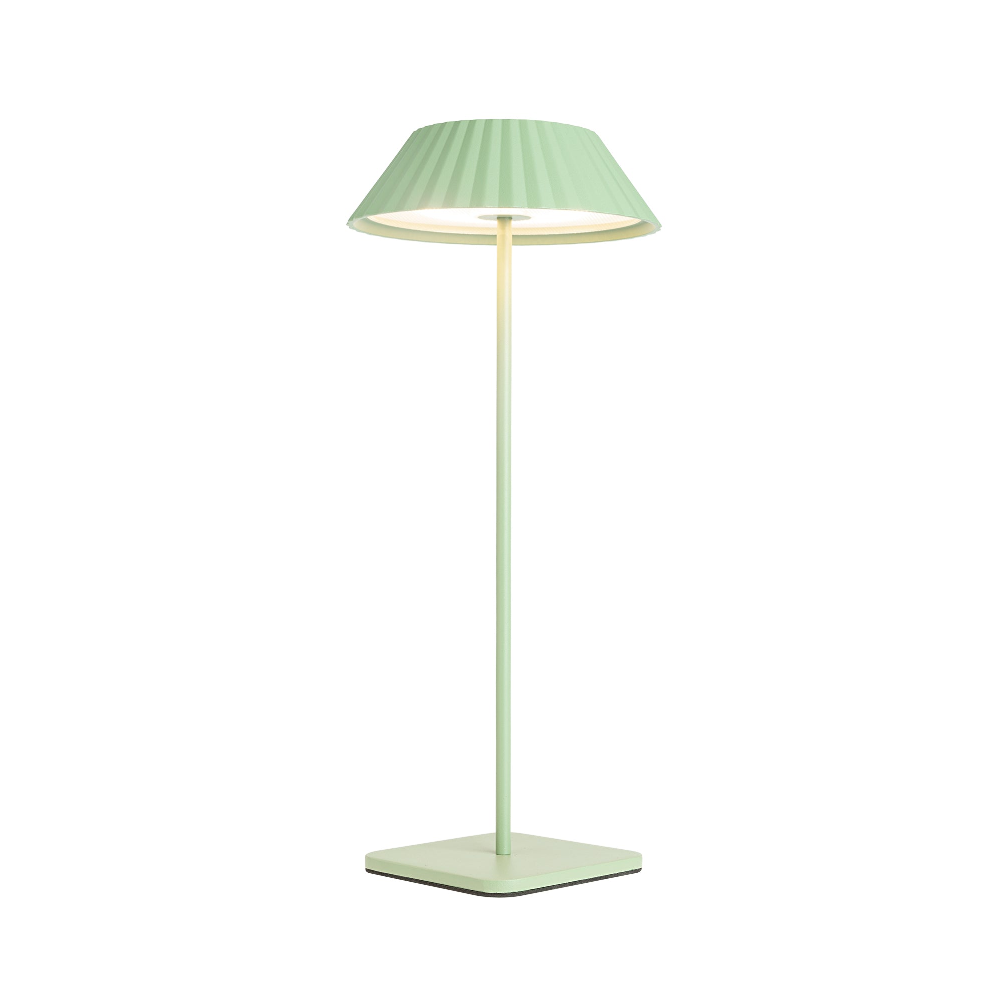 Pela LED Table Lamp in Sage Green Finish | Kuzco Lighting