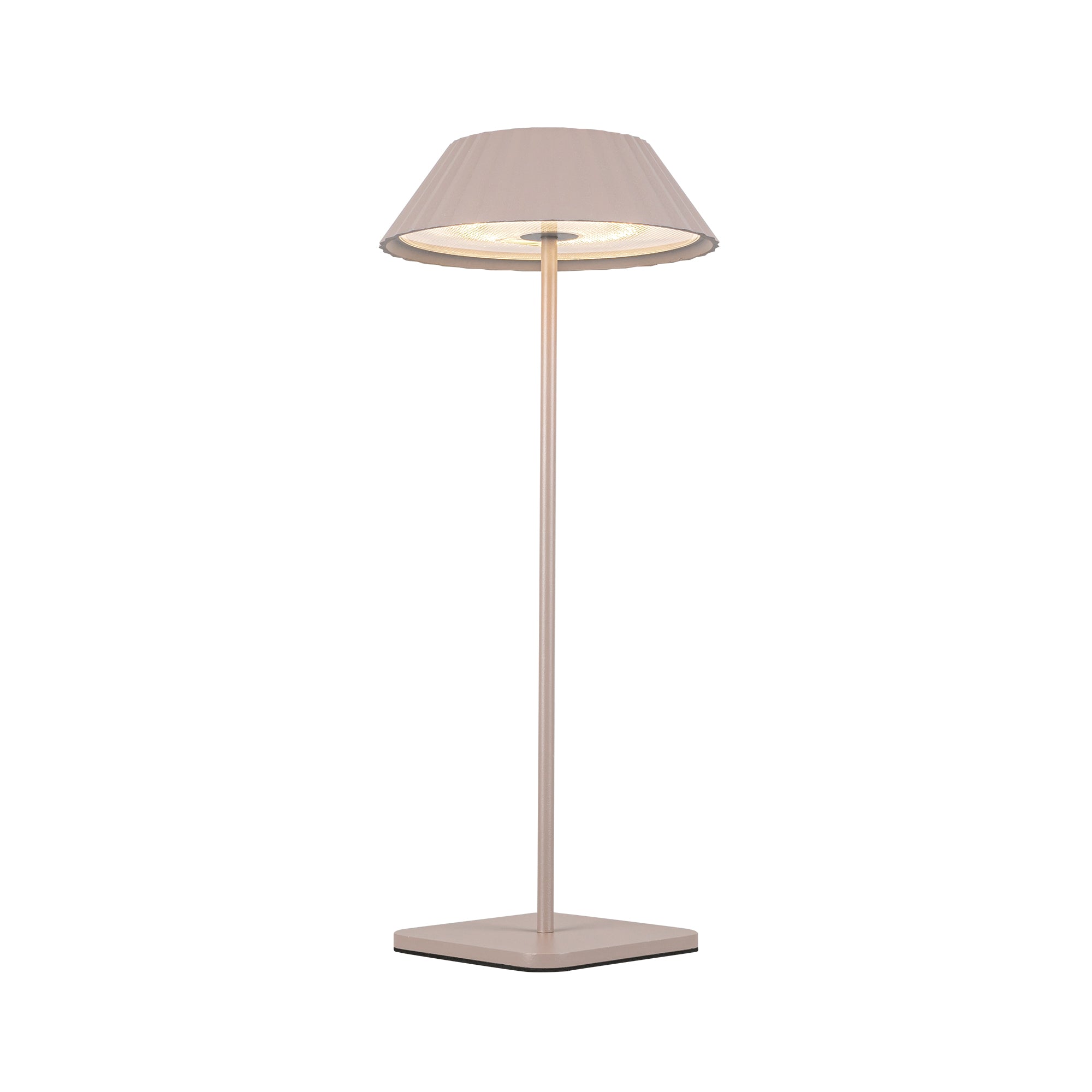 Pela LED Table Lamp in Moonstone Gray Finish | Kuzco Lighting