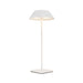Pela LED Table Lamp in White Finish | Kuzco Lighting