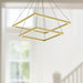 Piazza Two-Tier Chandelier by Kuzco Lighting