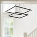 Piazza Two-Tier Chandelier by Kuzco Lighting